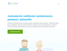 Tablet Screenshot of edumov.com
